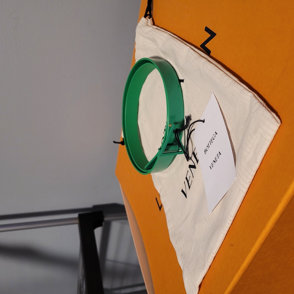 Bottega Veneta Green Womens Belt